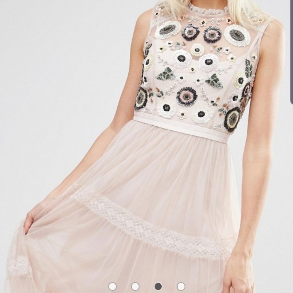 Needle & Thread Woodland Maxi Dress